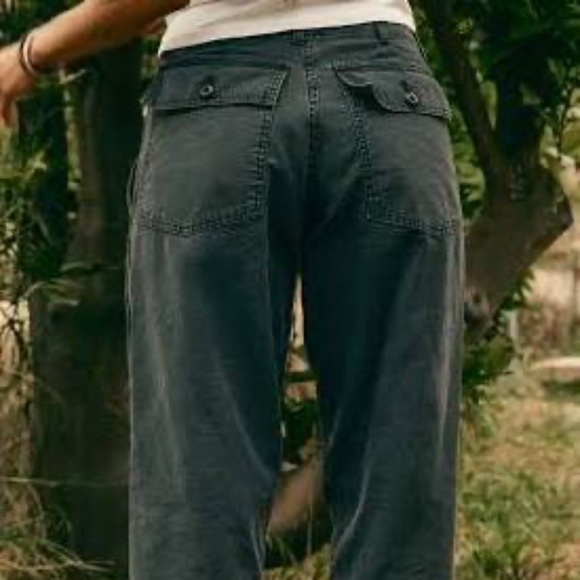 Imogene & Willie Blake Military Trouser in faded Black - Picture 1 of 6